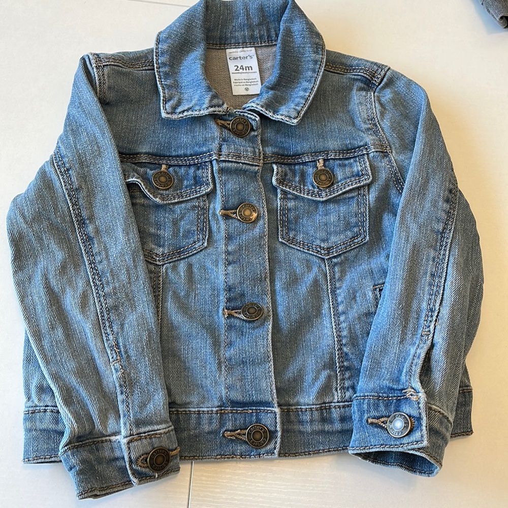 Carters Girls 24 Mth Jean Jacket